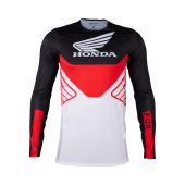 Fox Flexair Honda Motorcross shirt Zwart/Wit