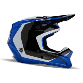 Fox V1 Nitro Motorcrosshelm Blauw