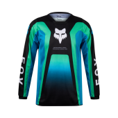 Fox Jeugd 180 Ballast Motorcross shirt Zwart/Blauw