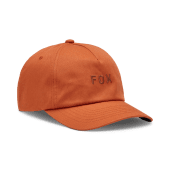 Fox Wordmark Adjustable Hat - Atomic Orange - OS