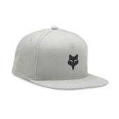 Fox Head Snapback Hat - Steel Grey - OS