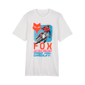 Fox X Pro Circuit Premium Korte Mouw T-Shirt Optic Wit