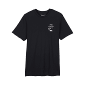 Fox Numerical Premium Korte Mouw T-Shirt Zwart