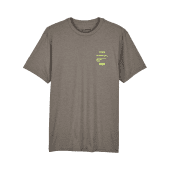 Fox Numerical Premium Korte Mouw T-Shirt Heather Graphite