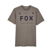 Fox Aviation Premium Korte Mouw T-Shirt Heather Graphite