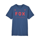 Fox Aviation Premium Korte Mouw T-Shirt Indigo