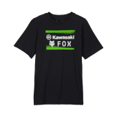 Fox Jeugd X Kawi Korte Mouw T-Shirt Zwart
