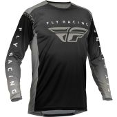 Fly Racing MX-Cross Shirt Lite Zwart-Anthracite-Grijs
