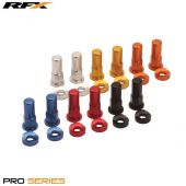RFX Pro Rim Lock Moeren en Rondellen (Zilver) 2stuks