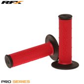 RFX Pro Series Dubbele Samenstelling Crosshandvatten Zwart Uiteinde (Rood/Zwart) Paar