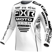 FXR Jeugd Podium Mx Cross shirt Wit/Zwart