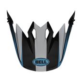 BELL MX-9 MIPS Visor Dash Bwhite/Blue/Red