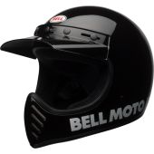 Bell Moto-3 Classic Crosshelm - Gloss Zwart