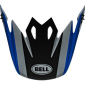 BELL MX-9 Mips Vervang helmklep - Alter Ego Glanzend Blauw