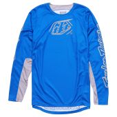 Troy Lee Designs GP Pro Cross-shirt Icon Blauw/Zilver