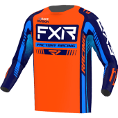 FXR Clutch Pro Mx Cross-Shirt Oranje/Navy