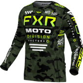 FXR Jeugd Podium Mx Cross shirt Camo