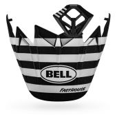 BELL Moto-9 Flex MX Kit Fasthouse Stripes Matt Black/White