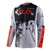 Troy Lee Designs GP Cross-shirt Astro Licht Grijs/Oranje