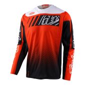 Troy Lee Designs GP Cross-shirt Icon Zwart/Oranje