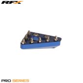 RFX Pro Solide CNC Vervangings Achter rempedaal Tip (Blauw)