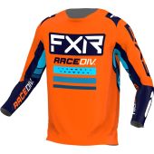 FXR Clutch Pro MX Cross shirt Oranje/Donker blauw
