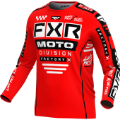 FXR Podium Gladiator Mx Cross shirt Rood/Zwart