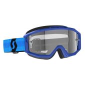 Scott Split OTG Crossbril - Blauw/Zwart - Doorzichtig Works Lens