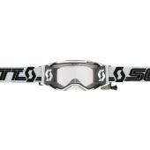 Scott Prospect Crossbril - Super Wfs Wit/Zwart Doorzichtig Works Lens