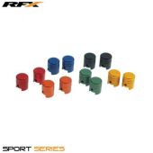 RFX Sport Ventieldopjes (Piston/Rood) 2stuks