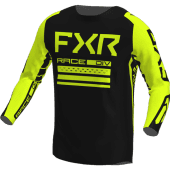 FXR Contender Mx Cross-Shirt Zwart/Hivis