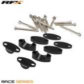 RFX Race Cross stuur verhoger kit 22.2mm (Zwart) Universeel verhoogt 25mm/30mm/35mm/40mm