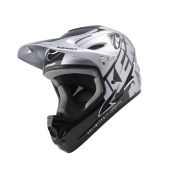 Kenny Downhill Helmet Graphic Silver