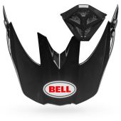 BELL Moto-10 Off-Road helmklep and mondstuk Kit - helmklep Zwart