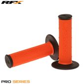 RFX Pro Series Dubbele Samenstelling Crosshandvatten Zwart Uiteinde (Oranje/Zwart) Paar