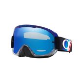 Oakley O Frame 2.0 Pro MX crossbril TLD Zwart Stripes - Zwart Ice Iridium