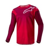 Alpinestars Motorcross shirt Racer Hoen Rood/Donker rood