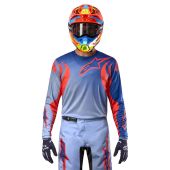 Alpinestars Motorcross shirt Fluid Lucent Blauw/Oranje