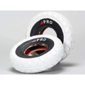 Rocker Street Pro Tires - White Black Walls