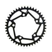 Tangent Halo 5-hole Chainring Black