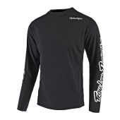 Troy Lee Designs Sprint Jersey Solid black youth | Gear2win BMX