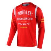 Troy Lee Designs Gp Air Cross Shirt Roll Out Rood