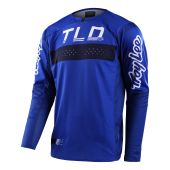 Troy Lee Designs Se Pro Cross-Shirt Grid Blauw/Navy
