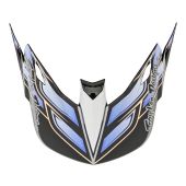 Troy Lee Designs SE5 Ece Composite Crosshelm Vizier Wings Zwart