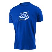 Troy Lee Designs Racing Shield T-shirt Blauw