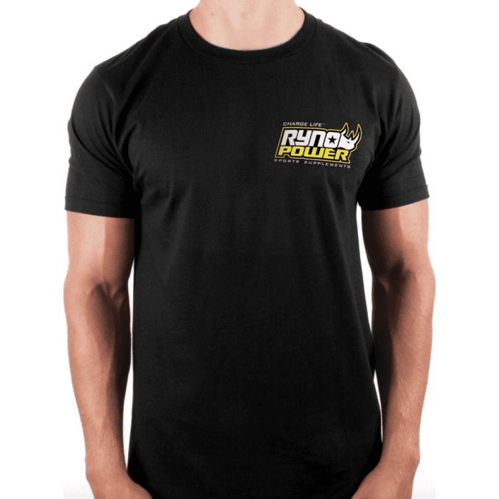 Ryno Power - Charge Logo T-shirt Zwart | Gear2win.nl