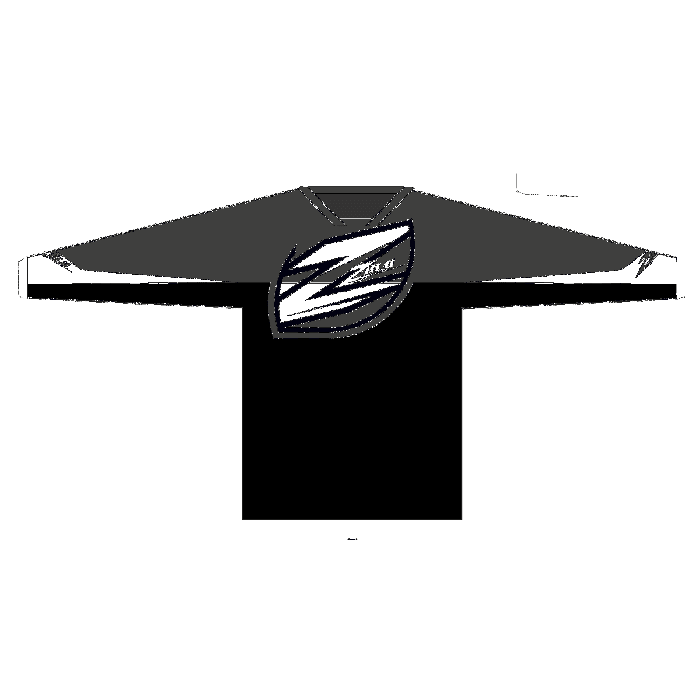 Zulu - Jeugd BMX Shirt Shield Wit
