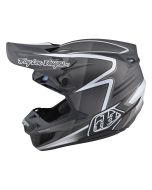 Troy Lee Designs Se5 Ece Carbon Mips Helmet Lines Black