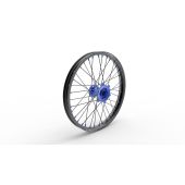 Kite compleet wiel Sport MX-Enduro Voor Aluminium 1.60" X 21" Blauw