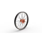 Kite compleet wiel Sport MX-Enduro Voor Aluminium 1.60" X 21" Oranje